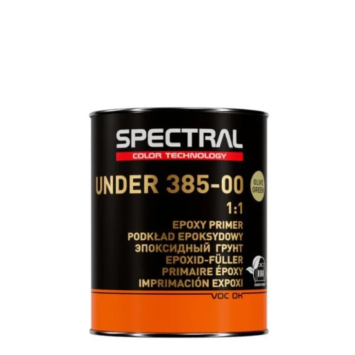 Епоксидний грунт Spectral Under 385-00 оливковий 0,8л + затверджувач H6385 0,8л